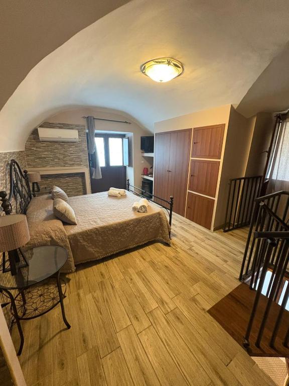 Postel nebo postele na pokoji v ubytování Pantaleone House 1