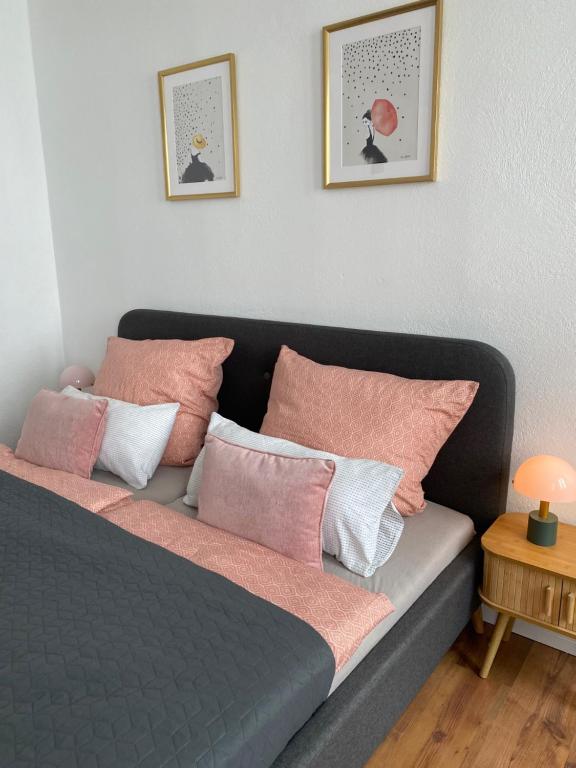 Postel nebo postele na pokoji v ubytování 4 sleep Apartment - City Apartment