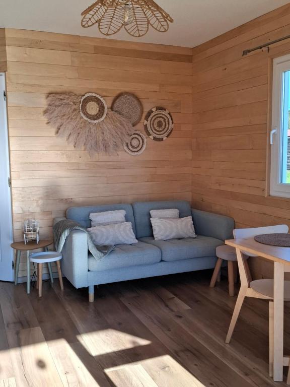 O zonă de relaxare la Gîte, aux portes du Morvan