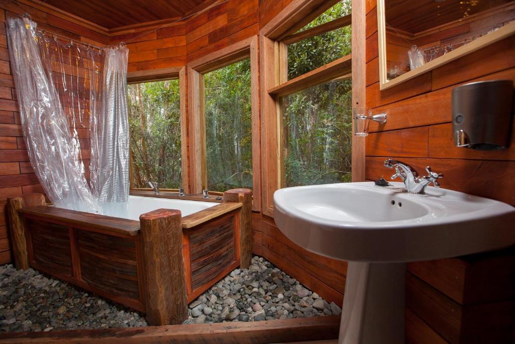 Ένα μπάνιο στο Aremko Aguas Calientes & Spa