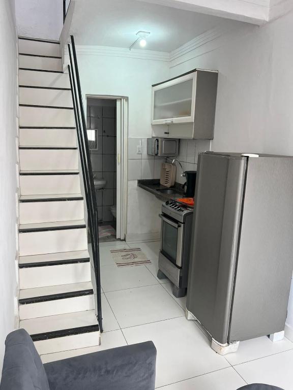 Η κουζίνα ή μικρή κουζίνα στο Kit net