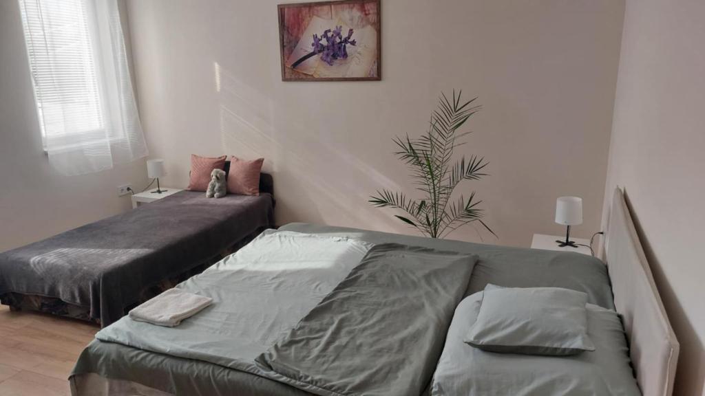 Katil atau katil-katil dalam bilik di Konstantin Apartman