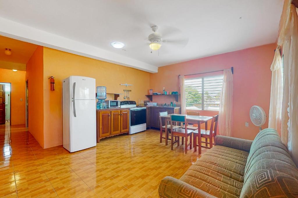 Kuchyň nebo kuchyňský kout v ubytování Spix's Macaw at De Real Macaw