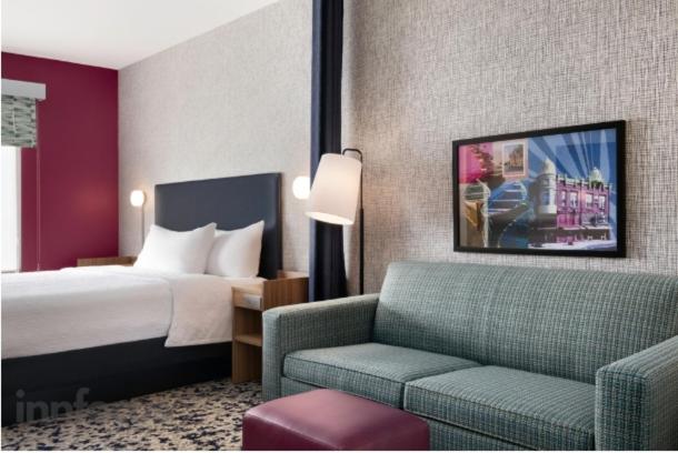 Voodi või voodid majutusasutuse Home2 Suites by Hilton toas