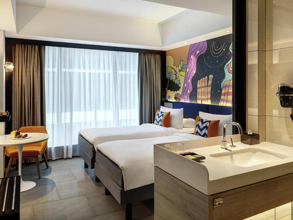 ibis Styles Jakarta Tanah Abang - Superior Tweepersoonskamer Met 2 Aparte Bedden