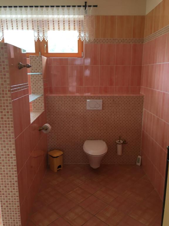 Koupelna v ubytování Apartmány PEMI Potštejn