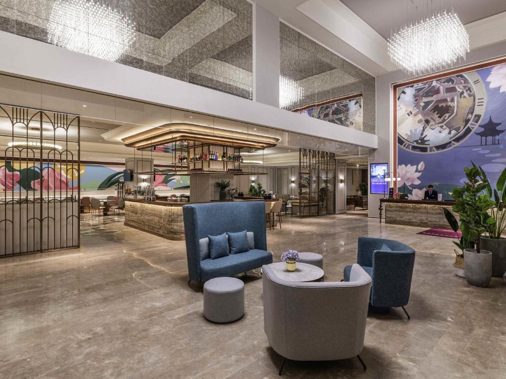 Χώρος καθιστικού στο Mercure Hangzhou Xixi Wetland