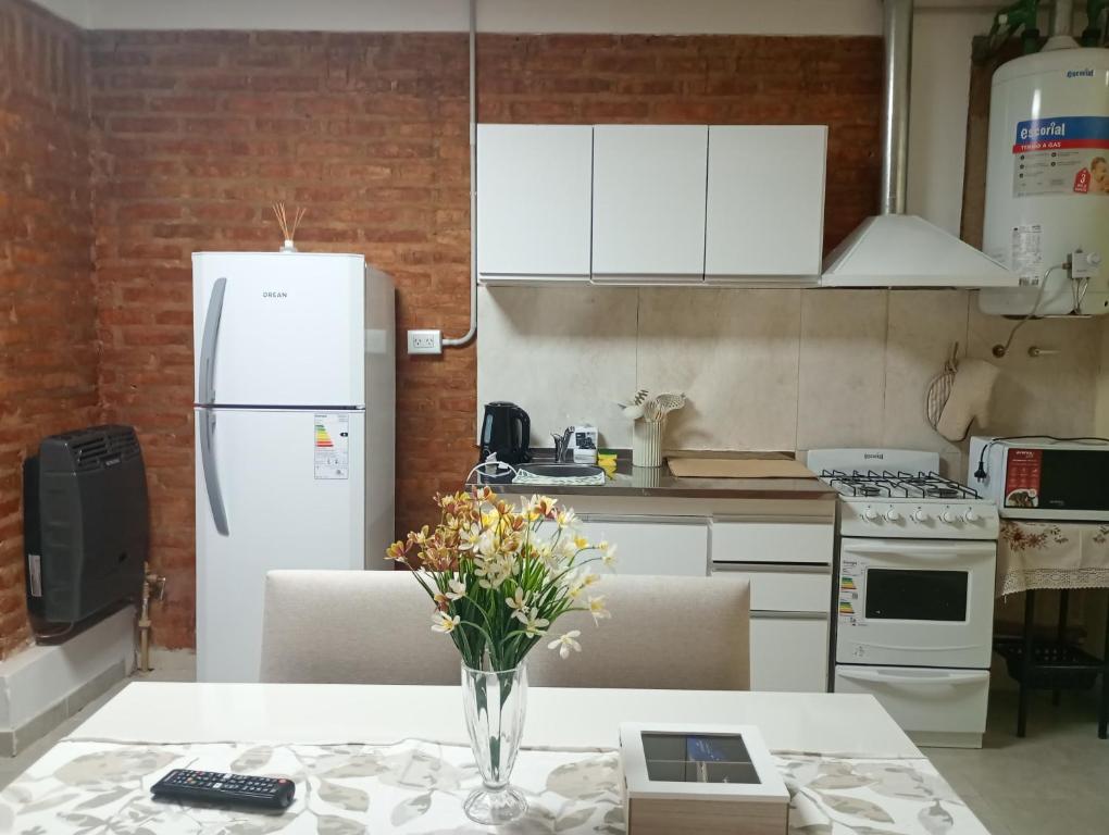 Cuisine ou kitchenette dans l'établissement Departamento Saturnino