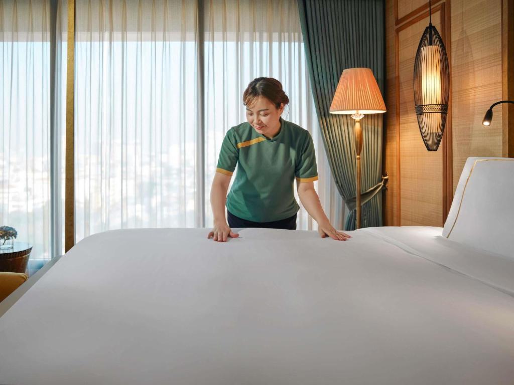 Phòng Executive 2 Giường Đơn Với Quyền Sử Dụng Lounge - Tầng Cao