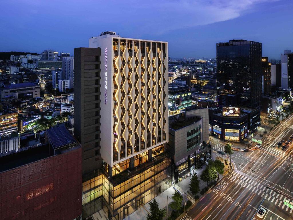 Cảnh Seoul hoặc tầm nhìn thành phố từ khách sạn