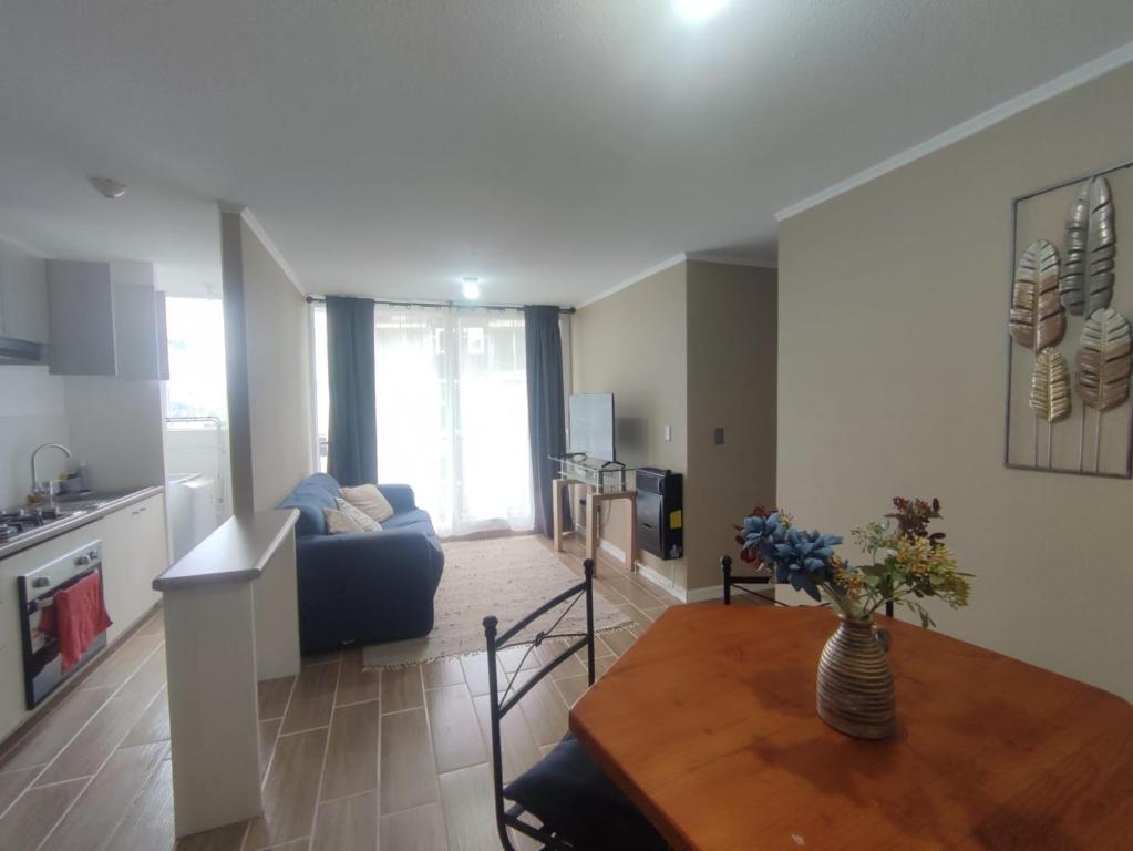 Kuchyň nebo kuchyňský kout v ubytování Departamento valle volcanes, Puerto Montt