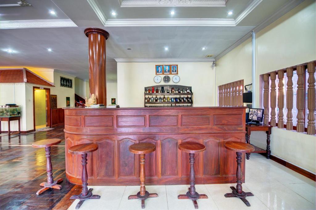 Vstupní hala nebo recepce v ubytování DV Angkor Villa