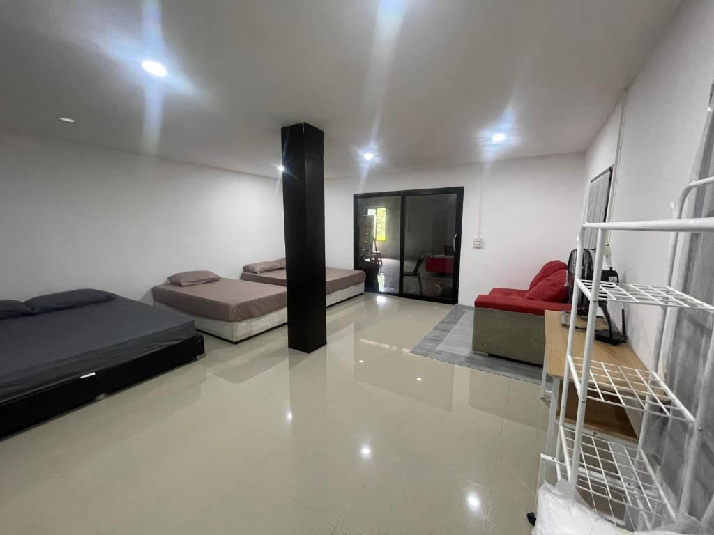 Postel nebo postele na pokoji v ubytování Banchasramanora resort