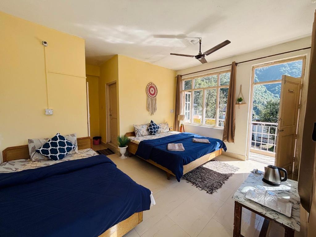 Katil atau katil-katil dalam bilik di Rahgir Mcleodganj
