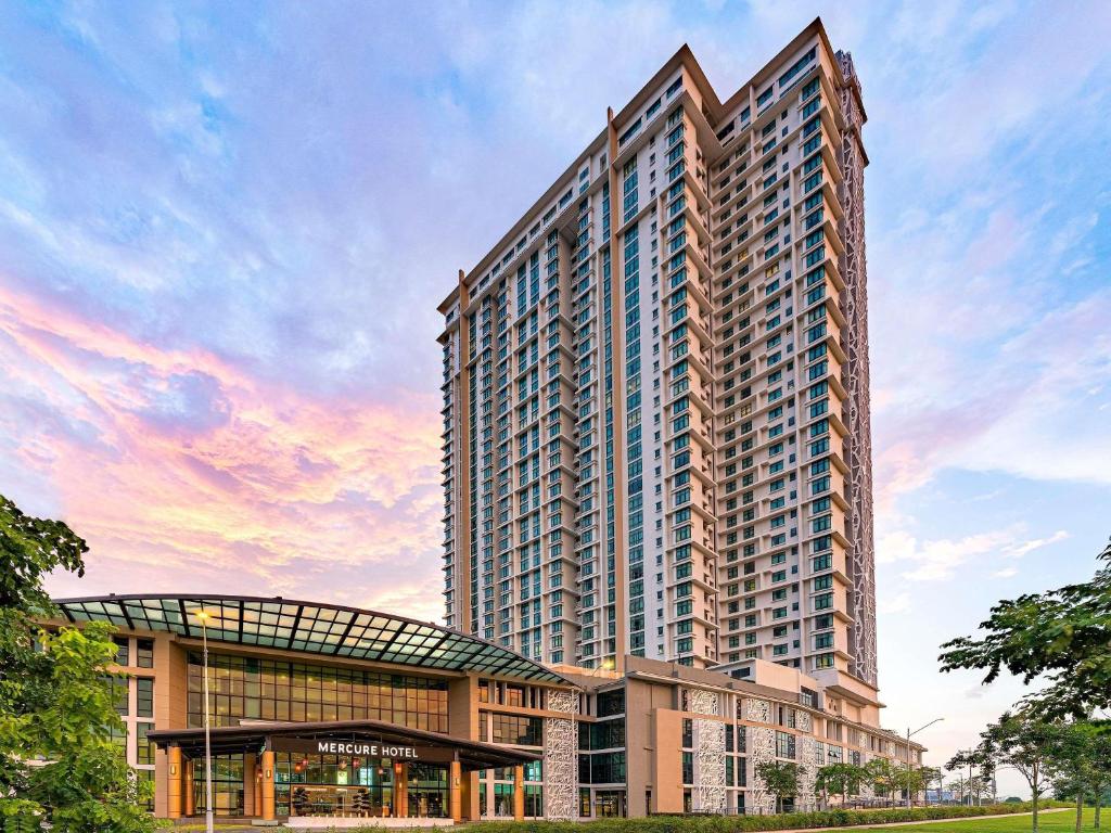 a rendering of a tall building with a sky at Mercure Living Putrajaya in Putrajaya
