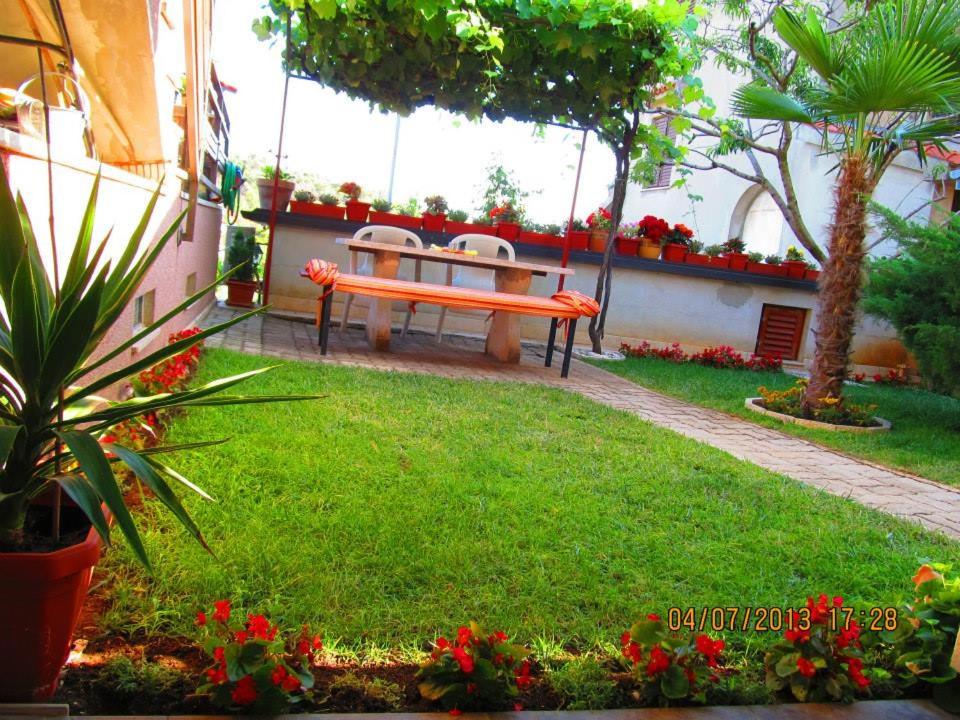Zahrada ubytování Villa Milan