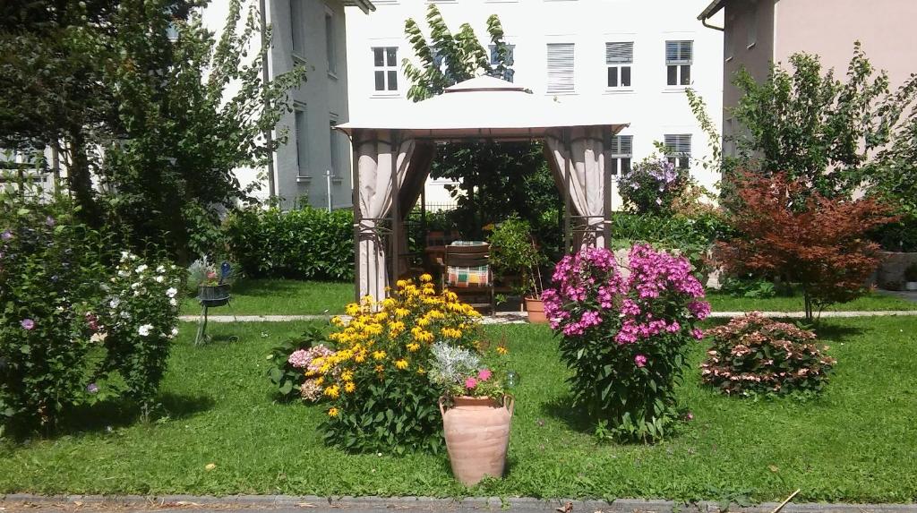 Zahrada ubytování Haus Rosegger