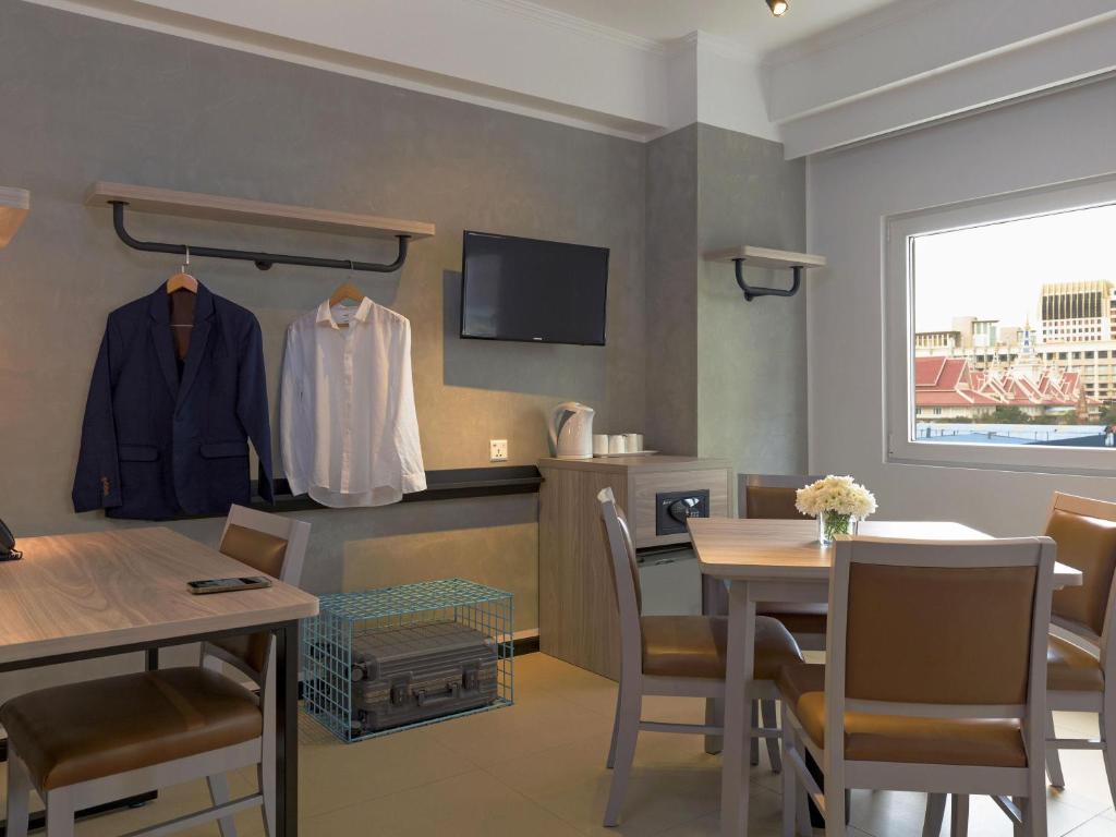 TV/trung tâm giải trí tại ibis budget Phnom Penh Riverside