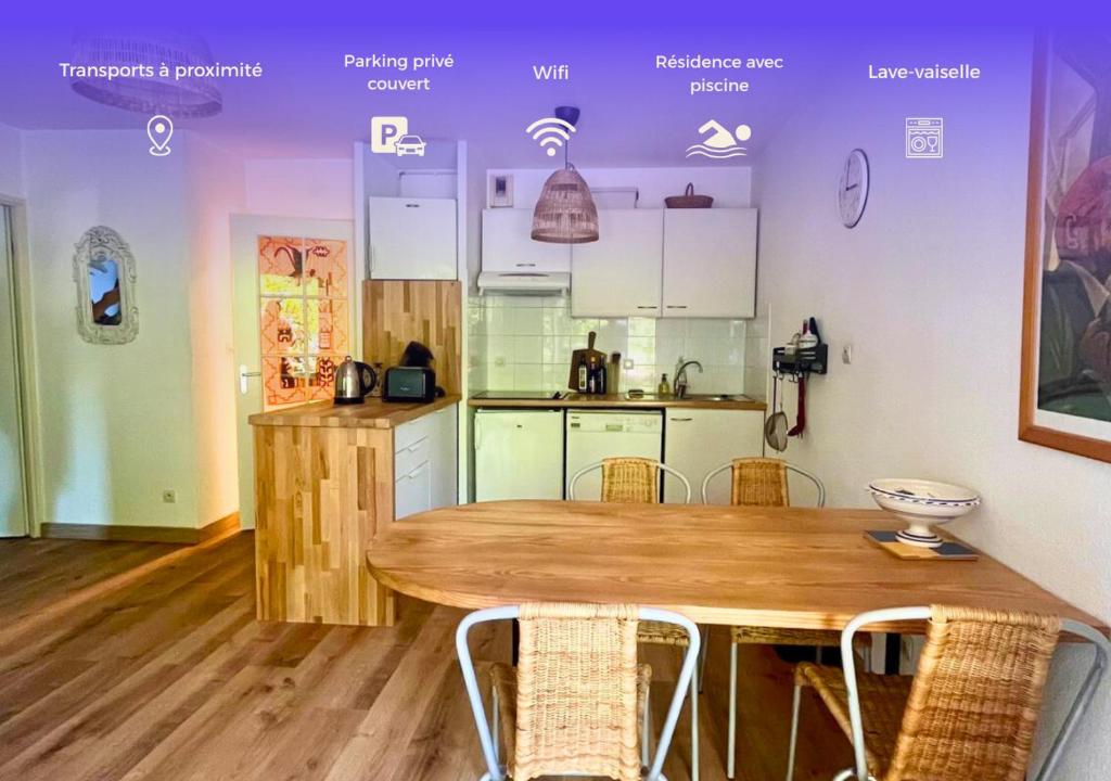 Appartement T2 TOULOUSE ST MARTIN DU TOUCH