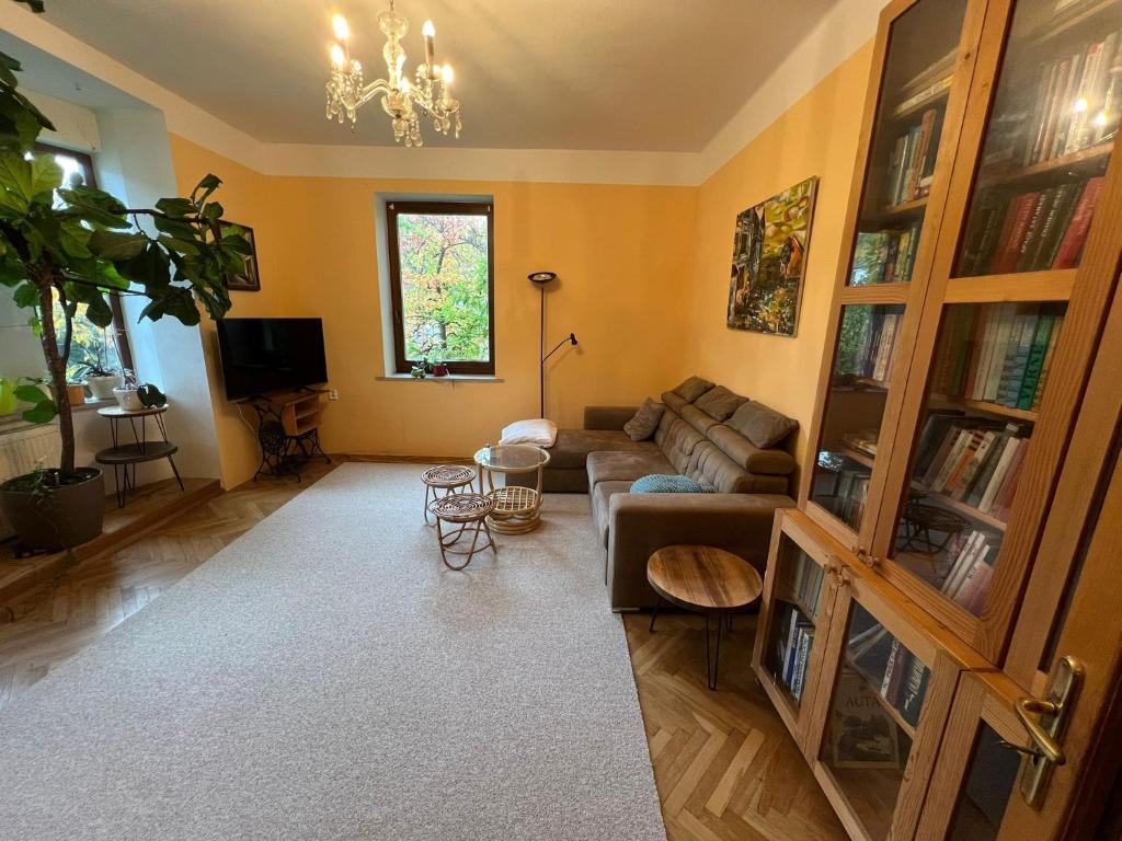 Khu vực ghế ngồi tại Prázdninový dům Šternberk