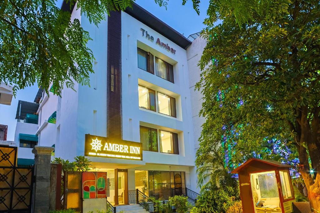 an exterior view of the alverton inn at Amber Inn by Orion Hotels in New Delhi
