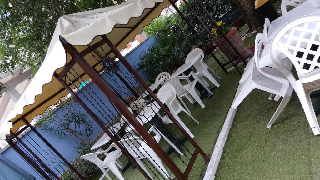 Zahrada ubytování B&B Anny