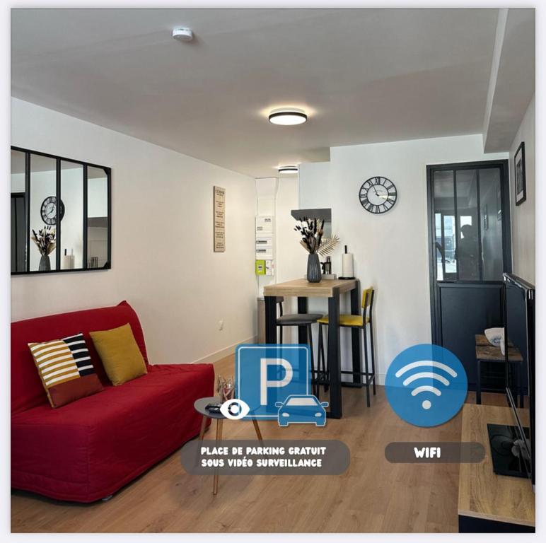 Fotografie z fotogalerie ubytování Logement 6 chaleureux proximité gare et centre v destinaci Poitiers