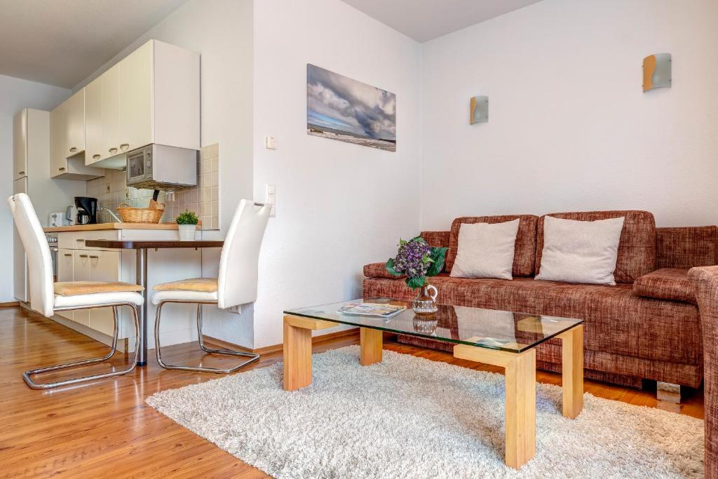 Zona de estar de Villa Stranddistel, Whg 1