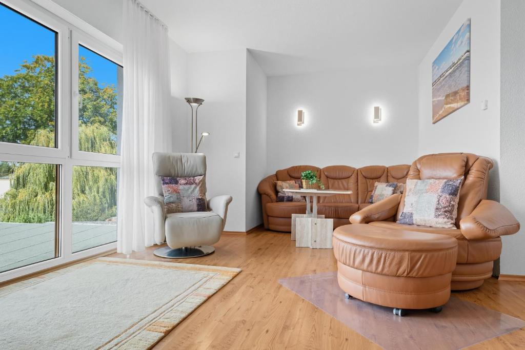 Zona de estar de Villa Stranddistel, Whg 3