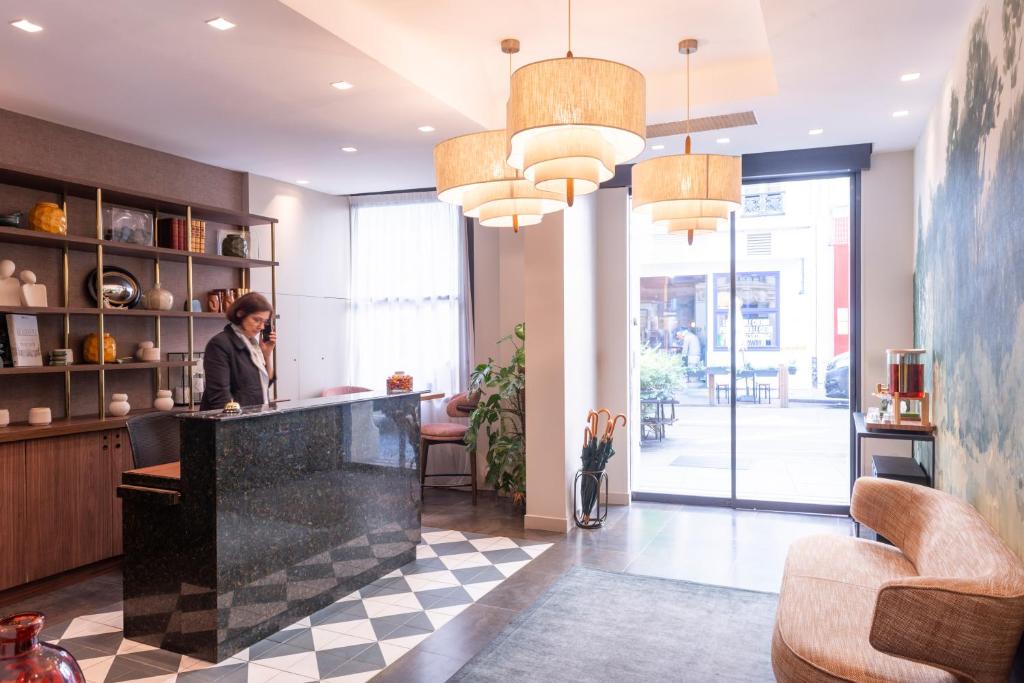 Hôtel Brittany - Resim 11