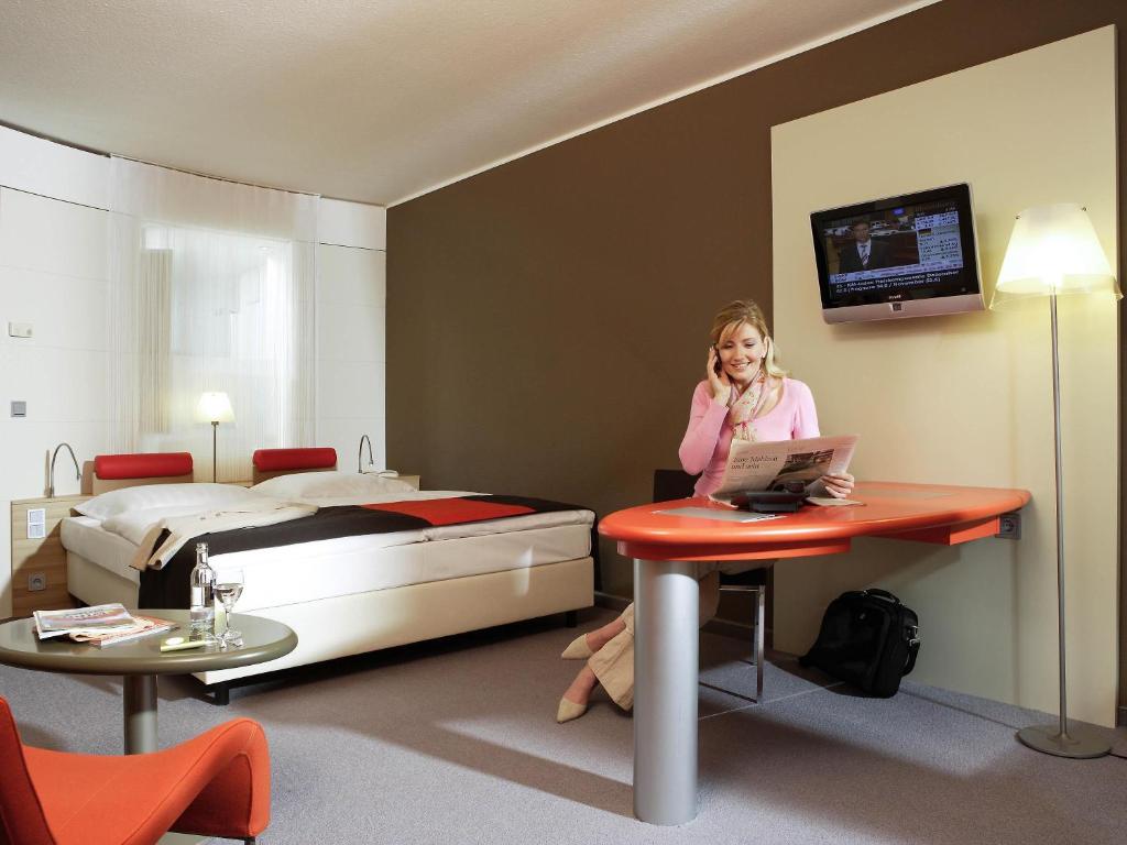 Mercure Residenz Frankfurt Messe - Resim 6