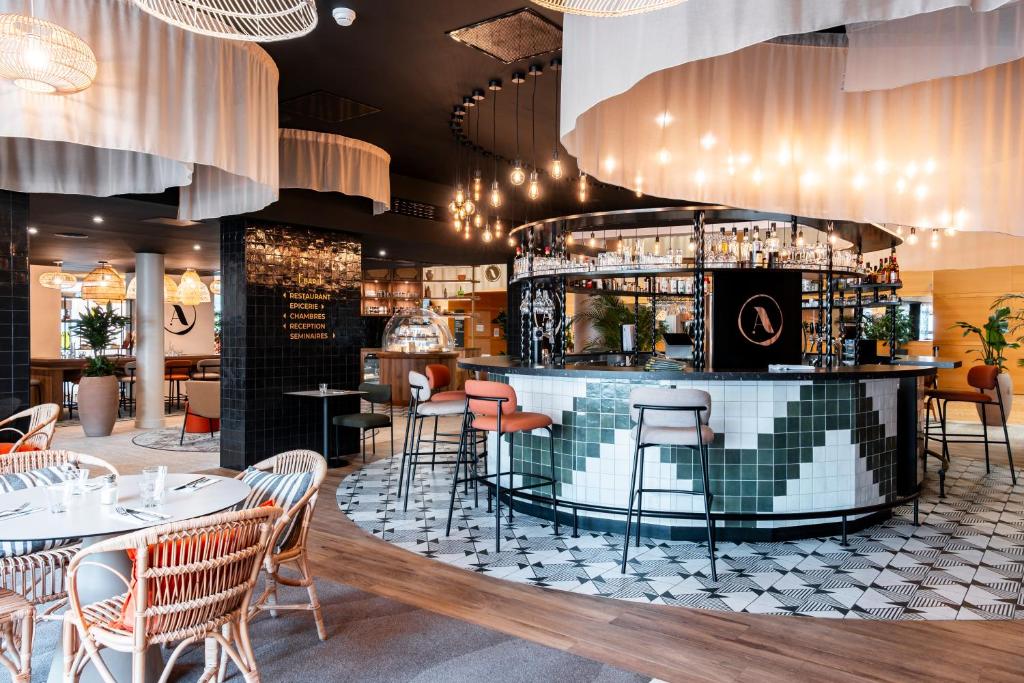 Posezení v ubytování Novotel Belfort Centre Atria