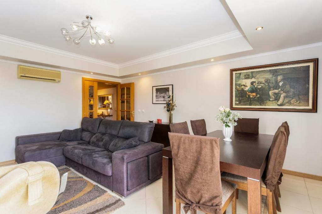 Et opholdsområde på Apartamento 55