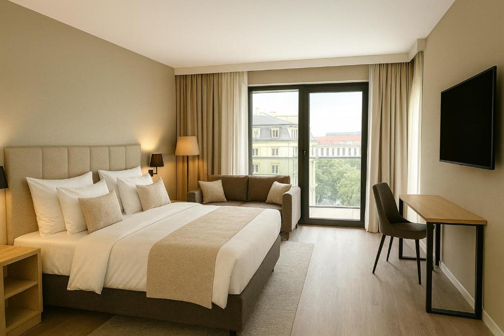 Aparthotel Opera Wroclaw - Resim 24