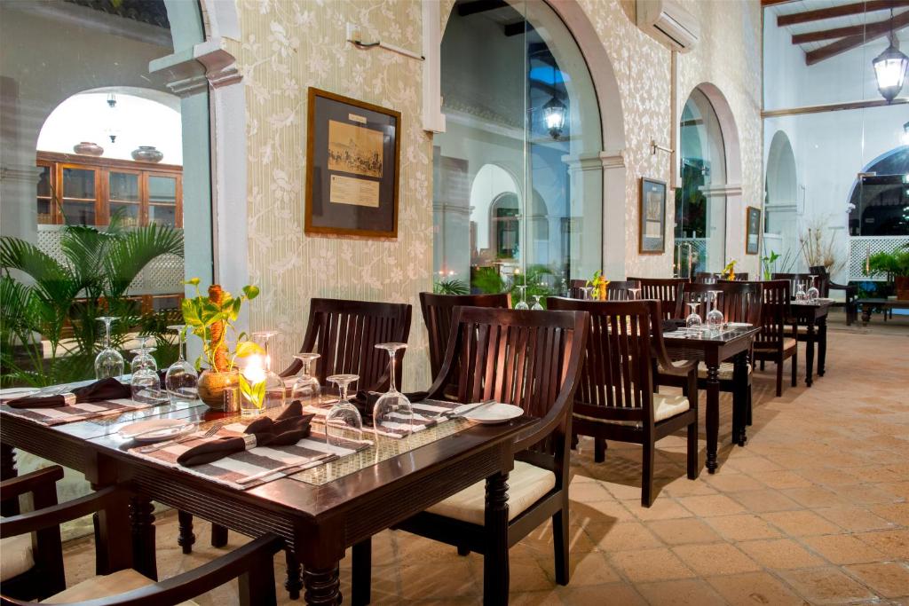 Restaurace v ubytování Tamarind Hill Galle