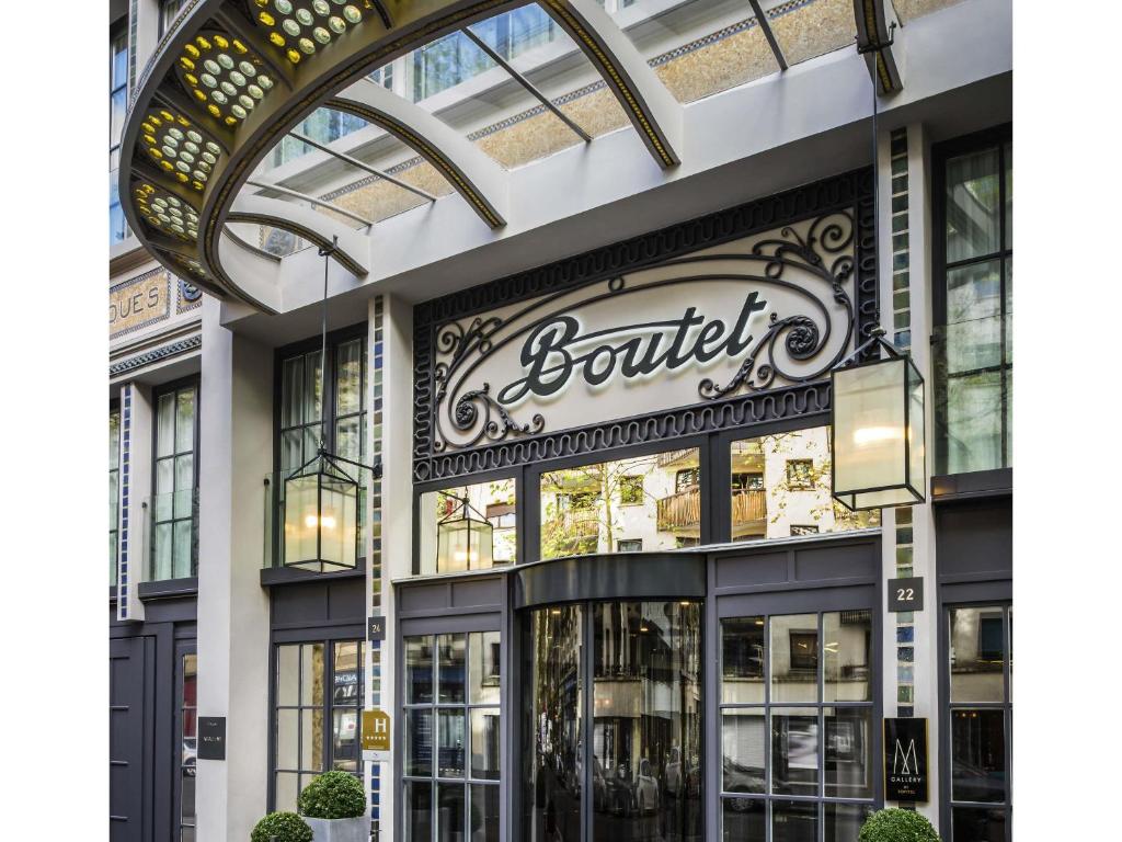 Certifikát, hodnocení, plakát nebo jiný dokument vystavený v ubytování Boutet Bastille Hotel Paris - MGallery Collection