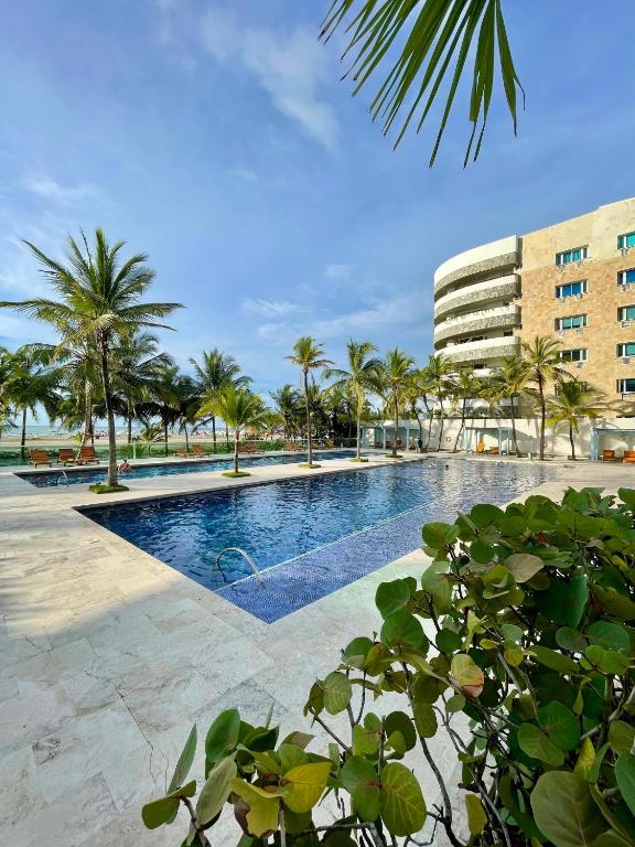 Πισίνα στο ή κοντά στο Apartamento en Cartagena cerca al hotel las Américas