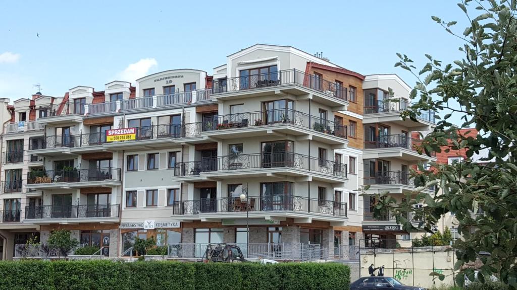 Budova, v ktorej sa apartmán nachádza