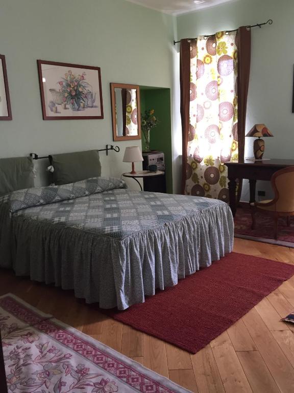 Postel nebo postele na pokoji v ubytování Cascina Baresane