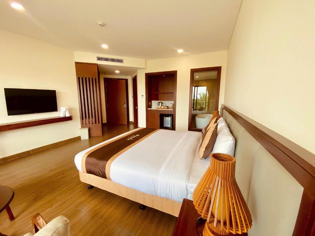 Phòng Deluxe Giường Đôi/2 Giường Đơn Nhìn Ra Biển