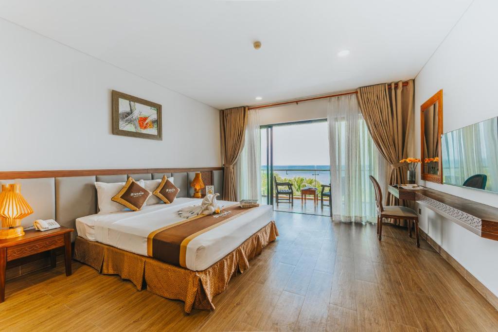 Phòng Deluxe Giường Đôi/2 Giường Đơn Nhìn Ra Biển