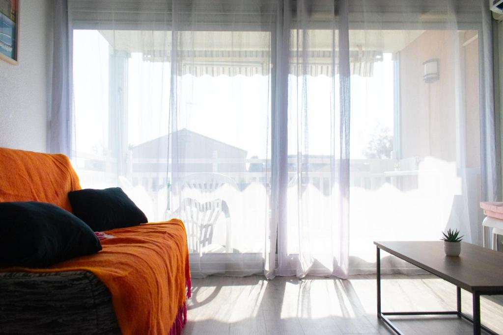 Et opholdsområde på Au Fil Des Vagues