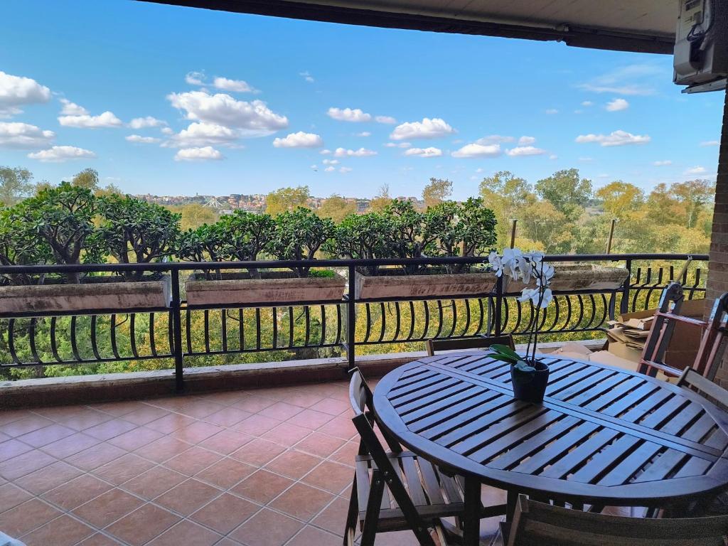 Rõdu või terrass majutusasutuses BePlace La Nuvola