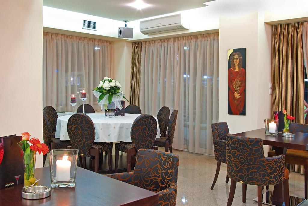 Restaurace v ubytování Hotel Europe