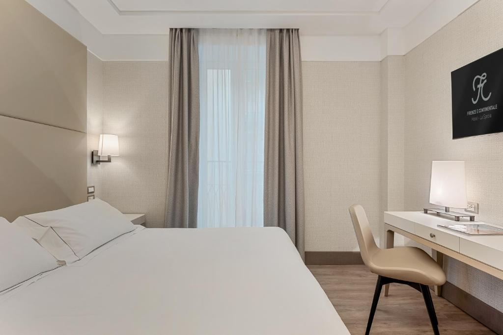 Hotel Firenze e Continentale - Deluxe Doppel- Oder Zweibettzimmer Mit Balkon