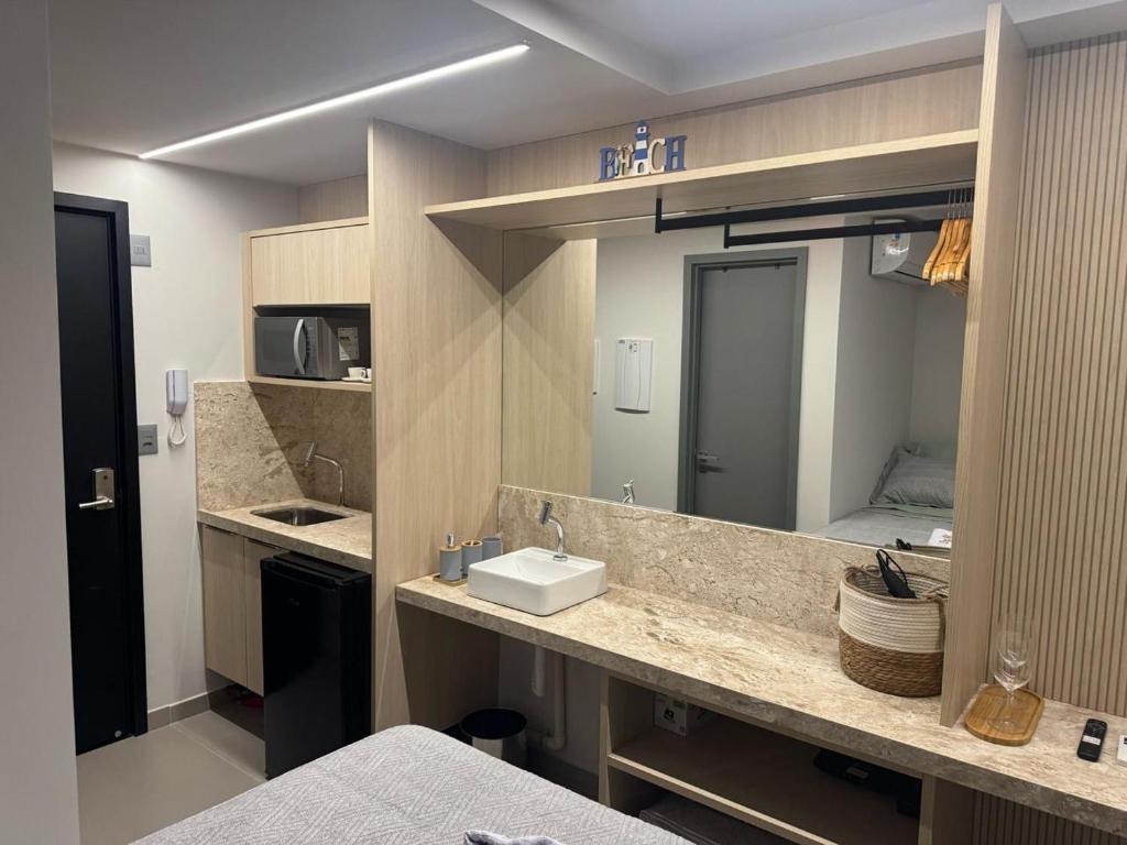 Ένα μπάνιο στο Beach haus conforto a beira mar