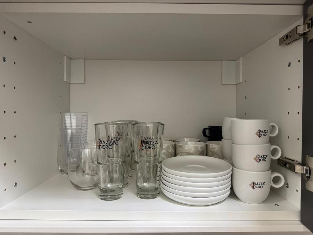 Παροχές για τσάι/καφέ στο Apartment with garden-D&A