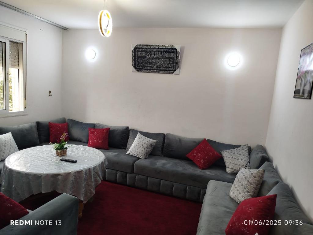 Χώρος καθιστικού στο Appartement Salé Doha Layayda