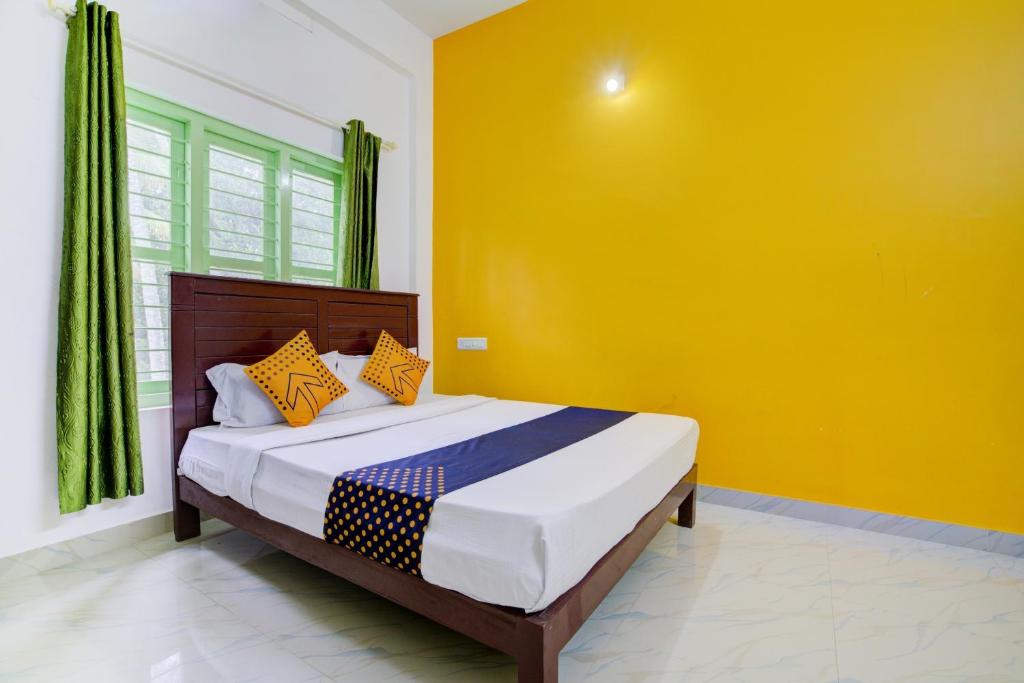 Giường trong phòng chung tại Hotel O Dream Palace