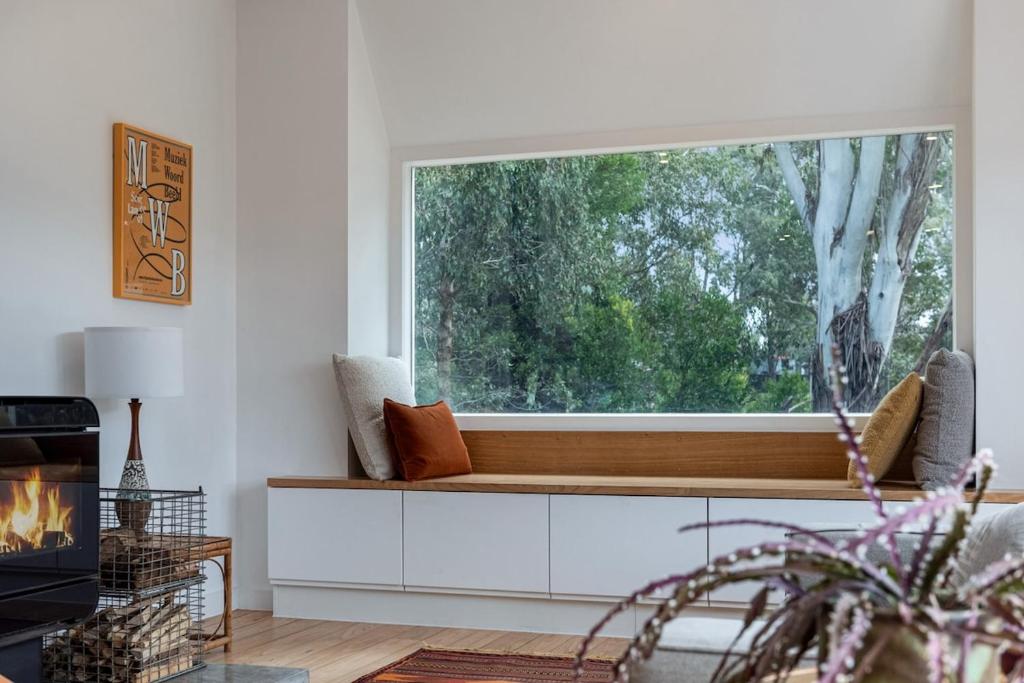 Χώρος καθιστικού στο Trent Creek Retreat